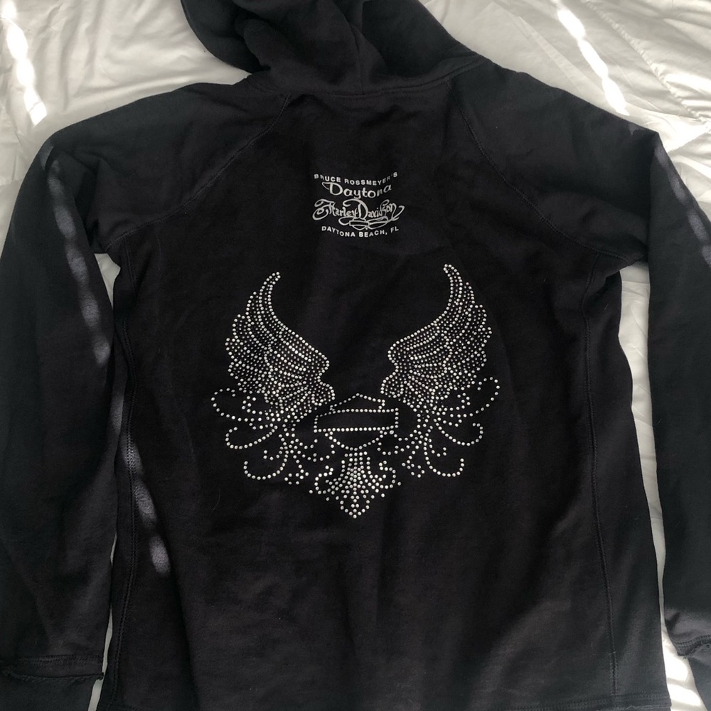 Harley Davidson Hoodie Jacket Size L
